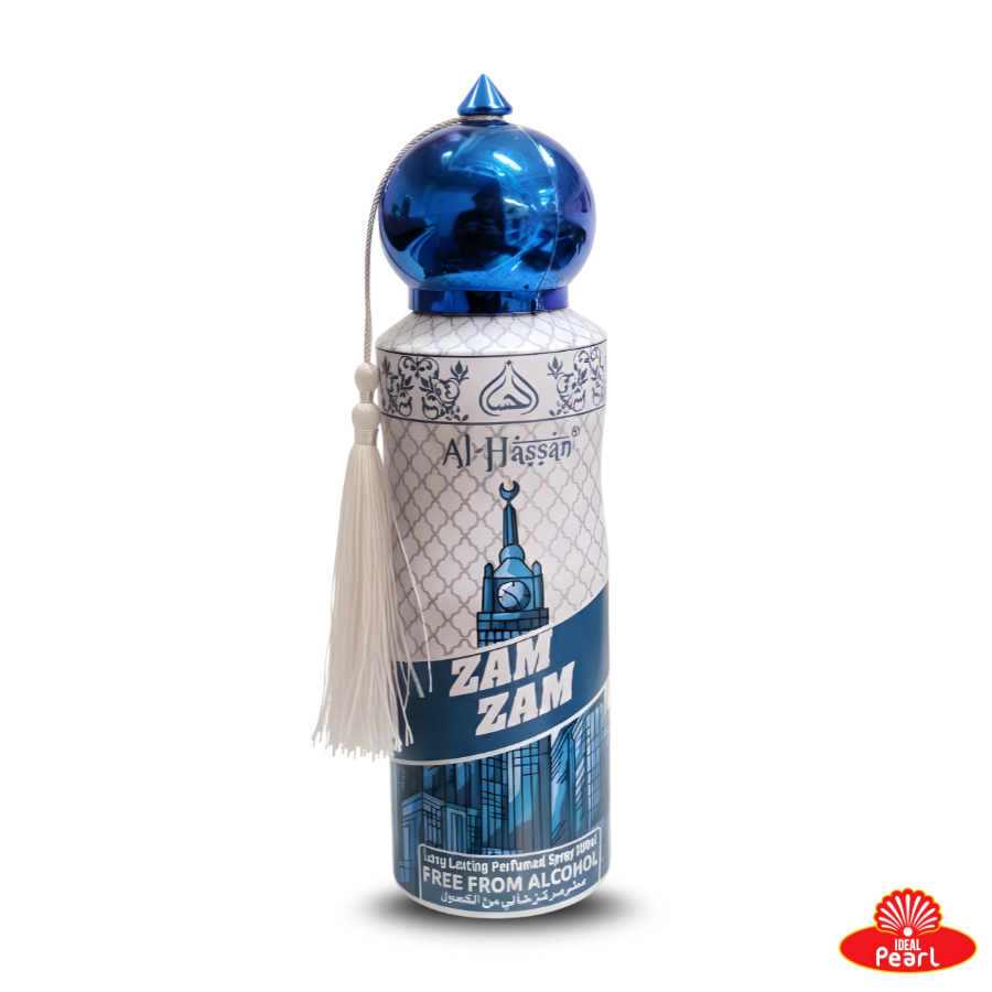 AL-HASSAN ZAMZAM LONG LASTING PERFUMED SPRAY - 200ML