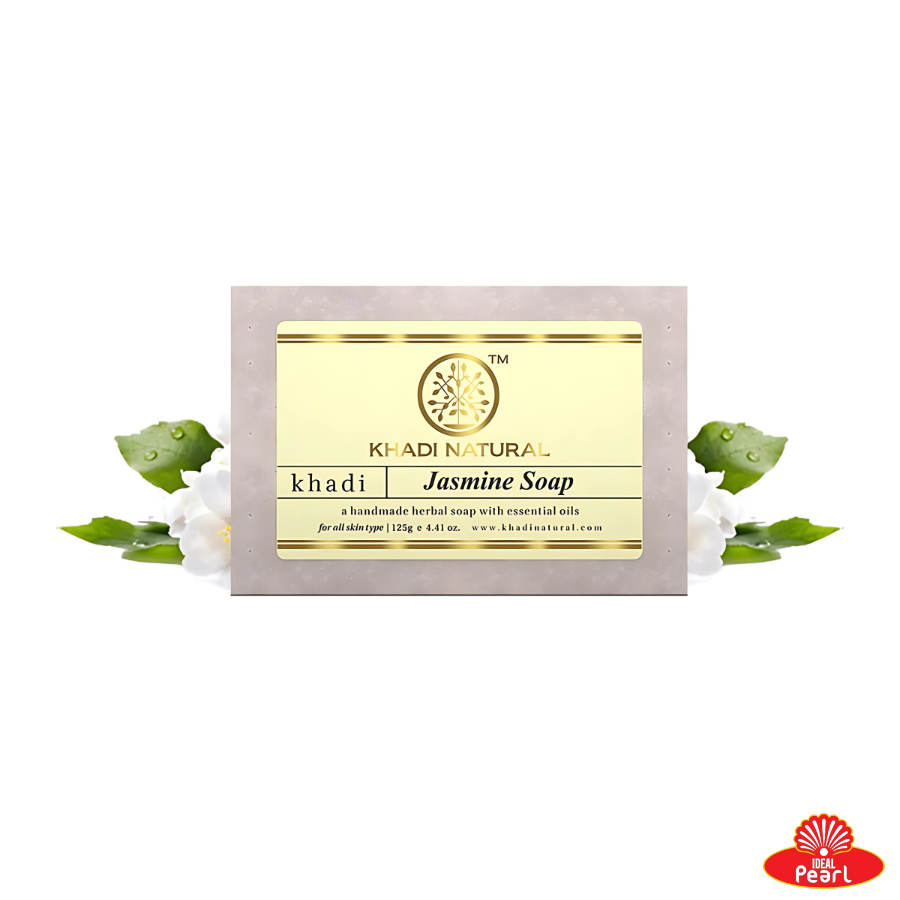 KHADI NATURAL JASMINE SOAP HANDMADE-125G