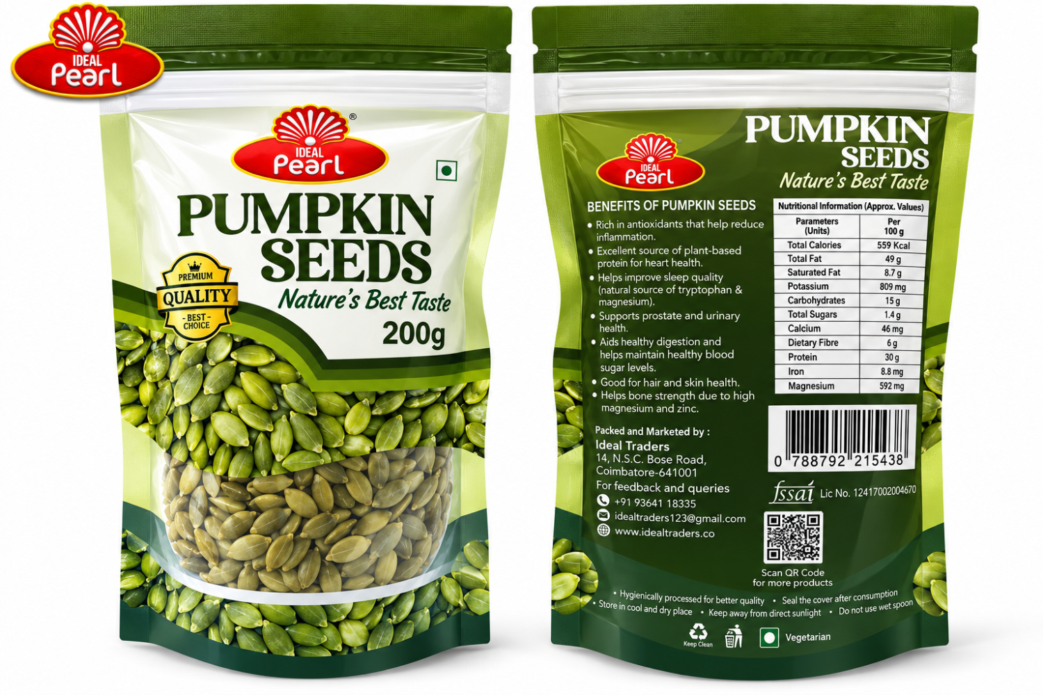 Pumpkin Seeds (200g)