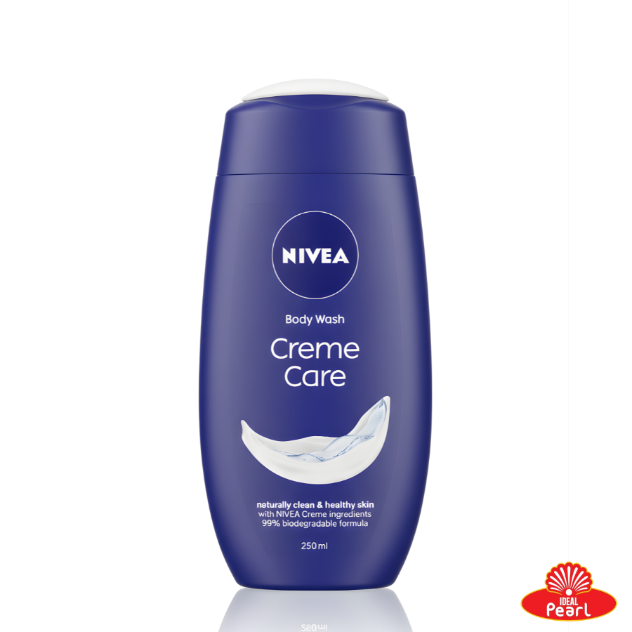 NIVEA BODY WASH CREME CARE NATURALLY CLEAN & HEALTHY SKIN - 250ML