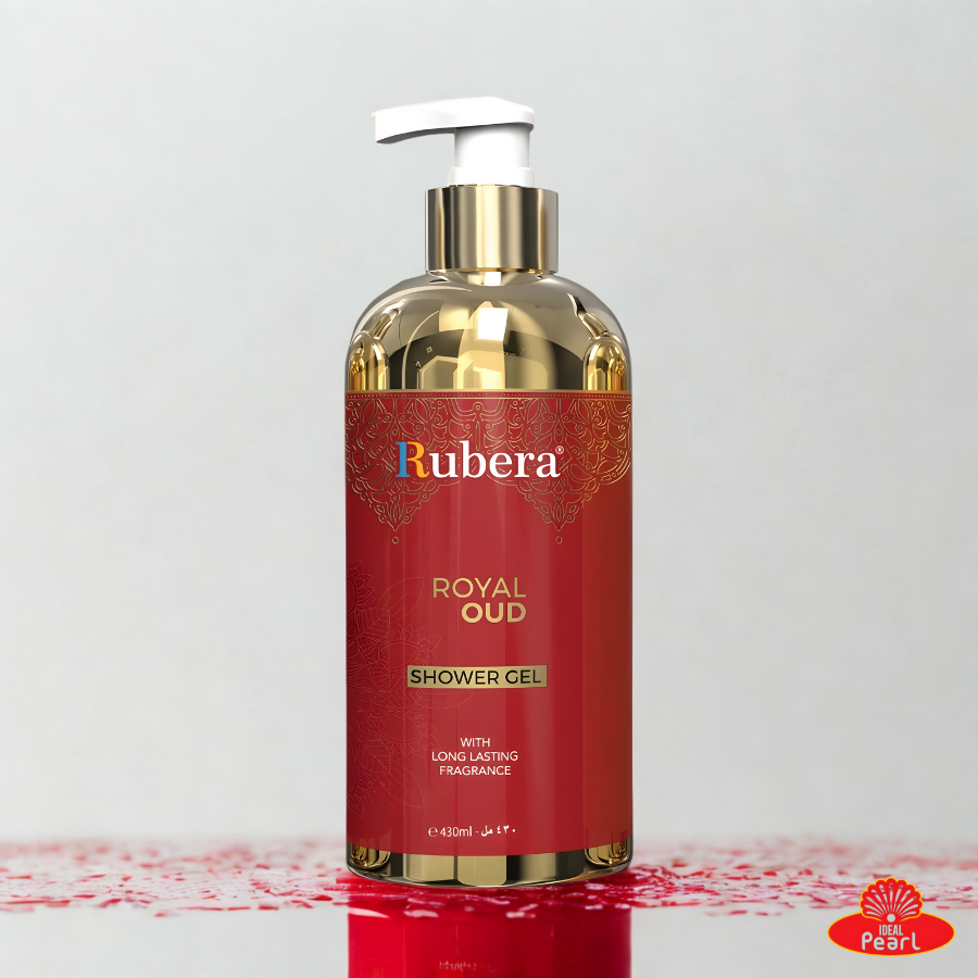 RUBERA ROYAL OUD SHOWER GEL WITH LONG LASTING FRAGRANCE - 430ML