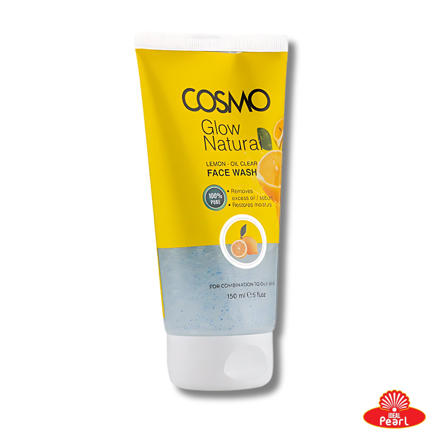 Cosmo Glow Natural Lemon Oil Clear Face Wash 150ML