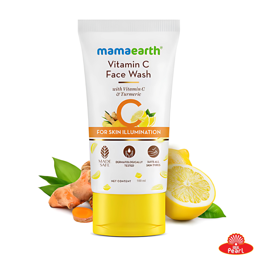 MAMA EARTH VITAMIN C DAILY GLOW FACE WASH FOR ALL SKIN TYPES - 100ML