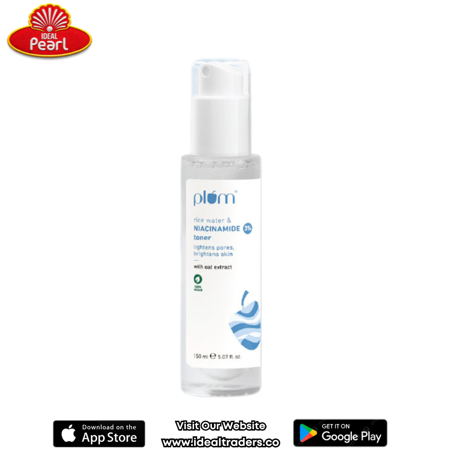 PLUM rice water & 3% niacinamide toner 150ML