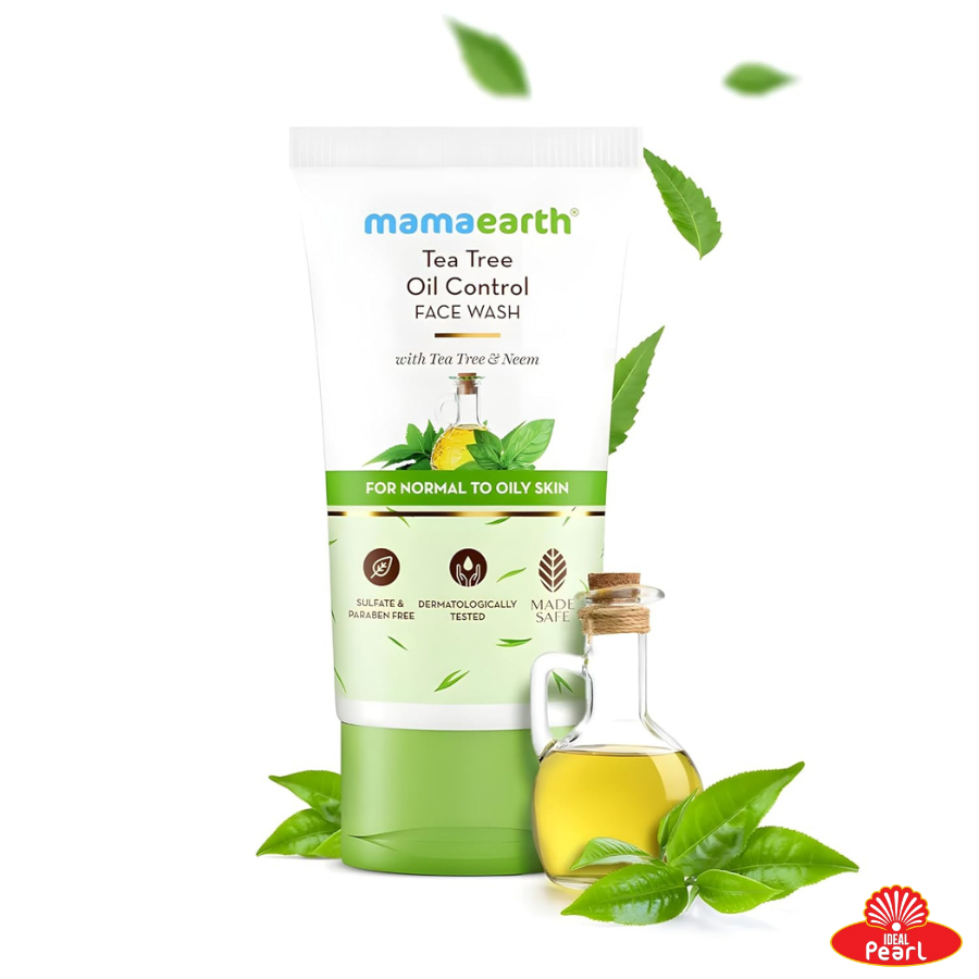 MAMA EARTH TEA TREE FACE WASH FOR ACNE & PIMPLES - 100ML