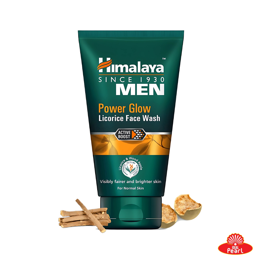 HIMALAYA MEN POWER GLOW LICORICE FACE WASH 100ML