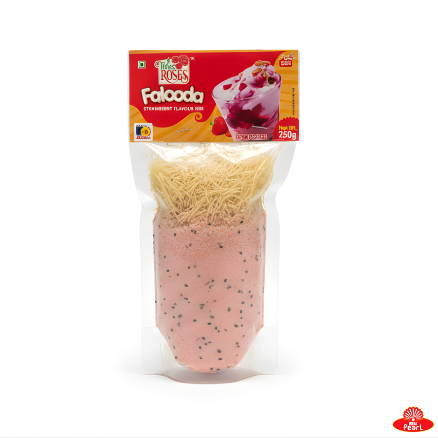 THREE ROSES FALOODA STRAWBERRY FLAVOUR MIX 250G