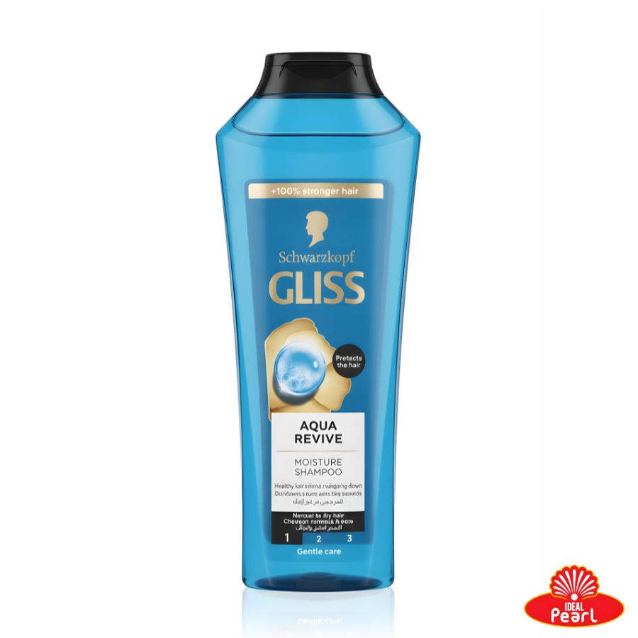SCHWARZKOPF GLISS AQUA REVIVE MOISTURE SHAMPOO - 400ML