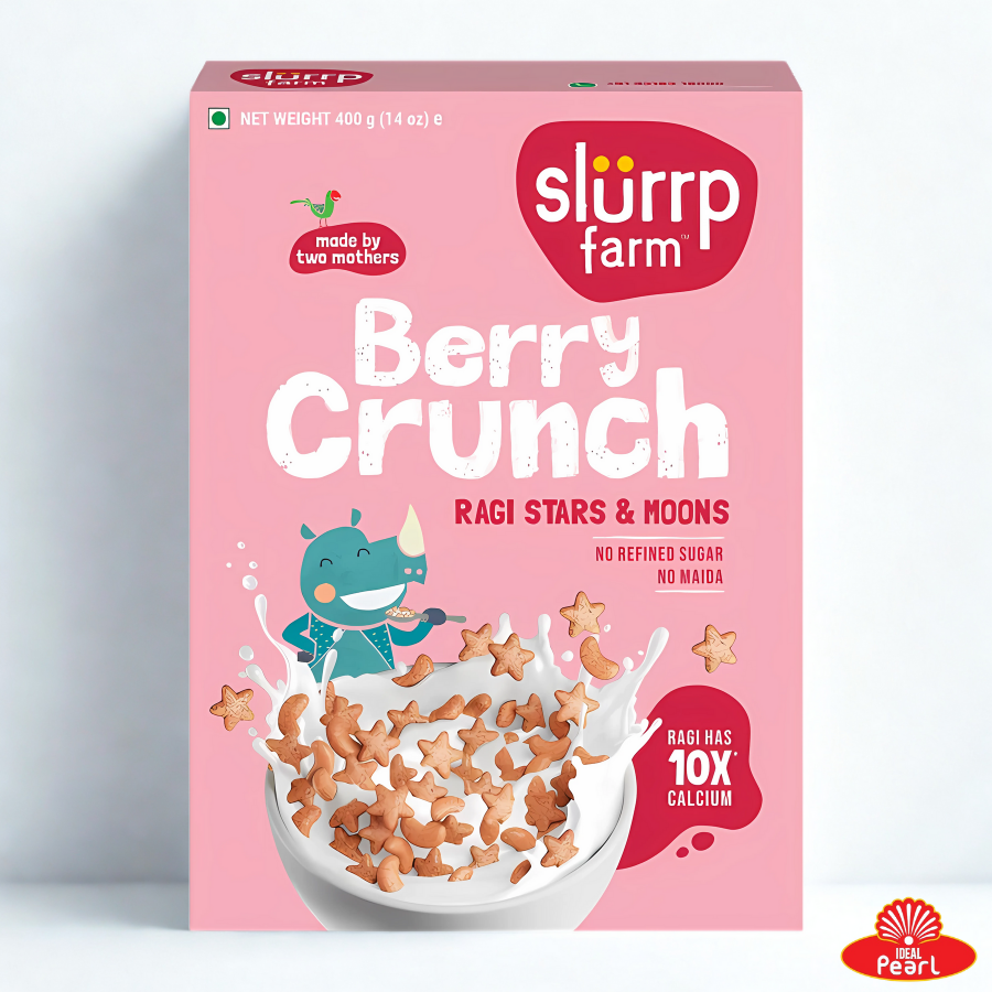 SLURRP FARM BERRY CRUNCH RAGI STARS & MOONS 400G