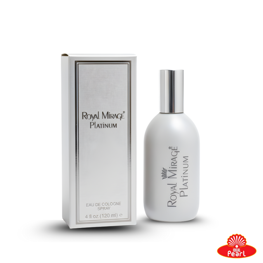 ROYAL MIRAGE PLATINUM EAU DE COLOGNE SPRAY (120ML)
