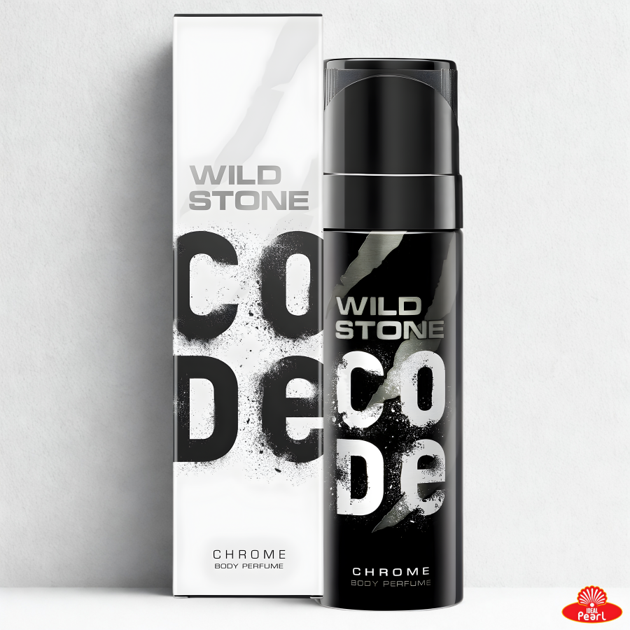 WILD STONE CODE CHROME BODY SPRAY 120ML