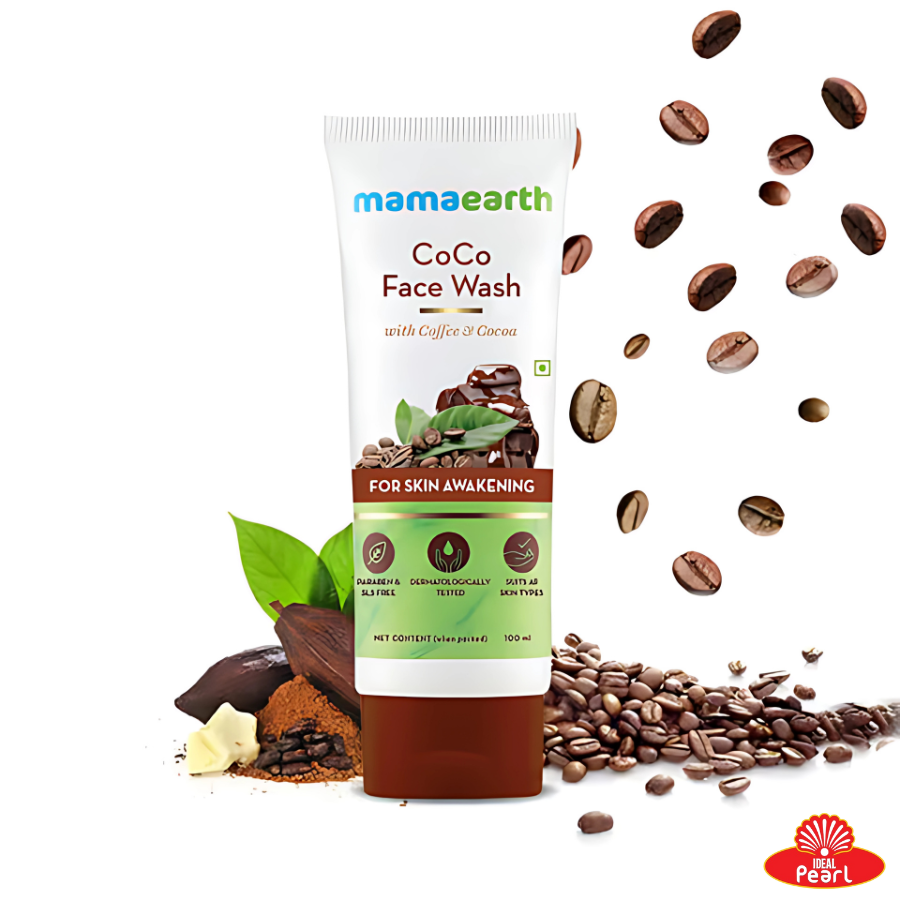 MAMA EARTH COCO FACE WASH FOR SKIN AWAKENING - 100ML