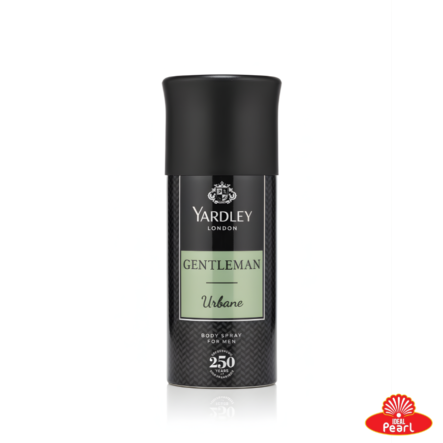 YARDLEY LONDON GENTLEMAN URBANE BODY SPRAY FOR MEN - 150ML
