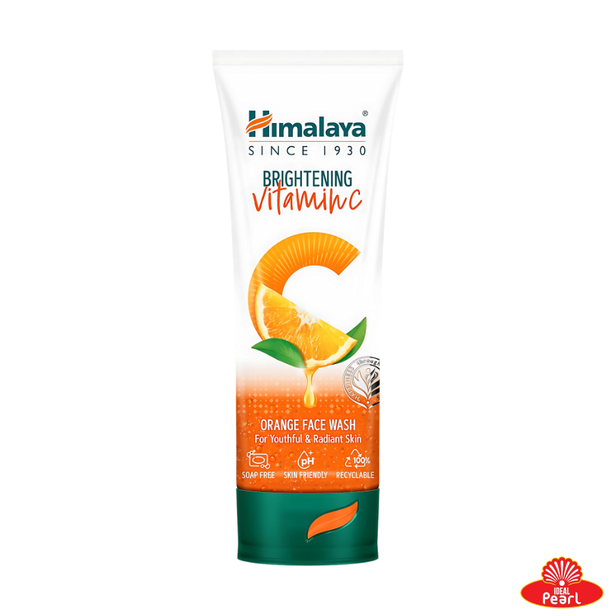 HIMALAYA BRIGHTENING VITAMIN C ORANGE FACE WASH - 100ML