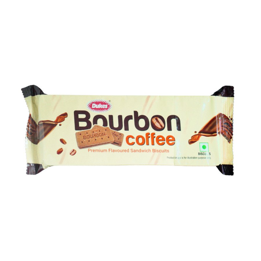 Dukes - Bourbon Coffee Premium Flavoured Sandwich Biscuits 100g