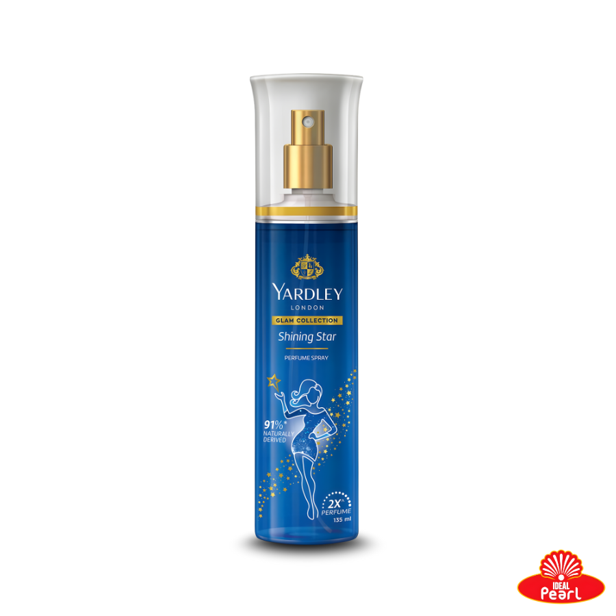 YARDLEY LONDON GLAM COLLECTION, SHINING STAR PERFUME SPRAY - 135ML