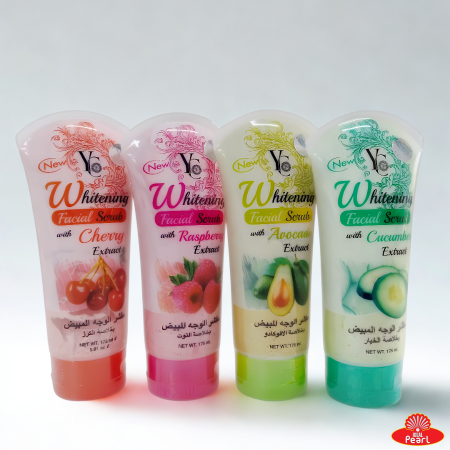 YC WHITENING FACIAL SCRUB (SET OF 4)