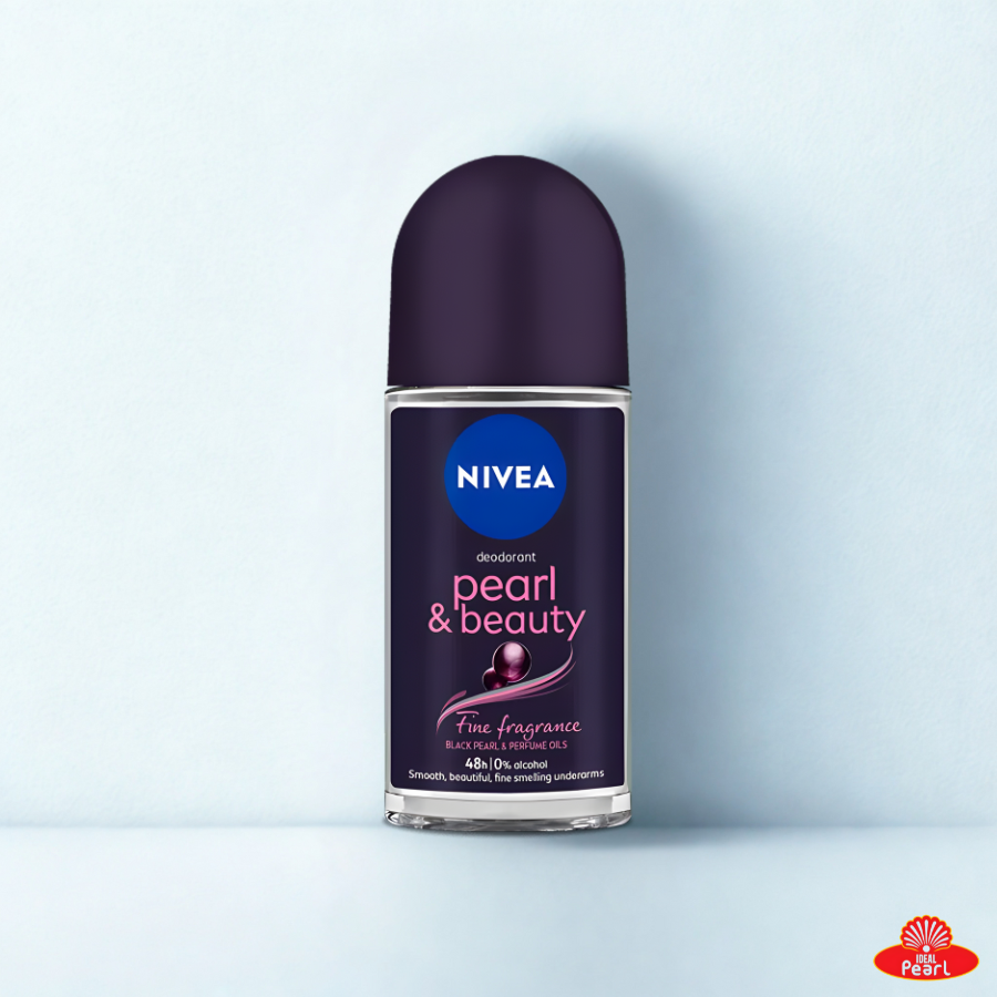 NIVEA PEARL & BEAUTY BLACK WOMEN ROLL ON 50ML