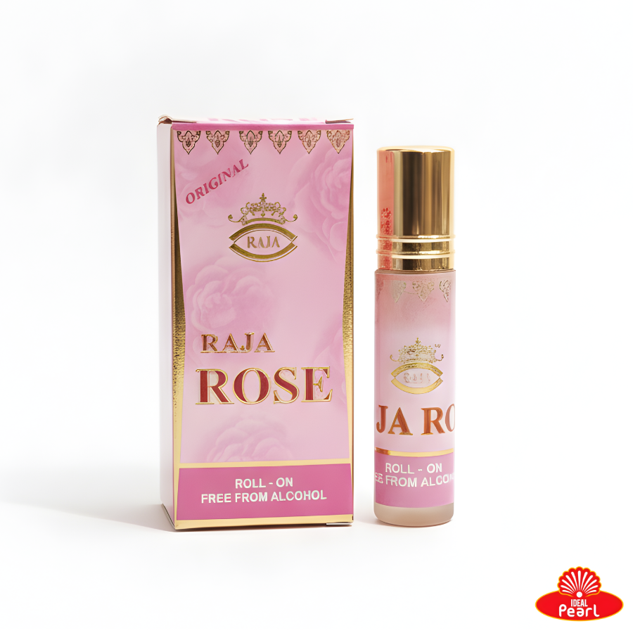 RAJA ROSE ROLL - ON ATTAR FREE FROM AlCOHOL - 8ML