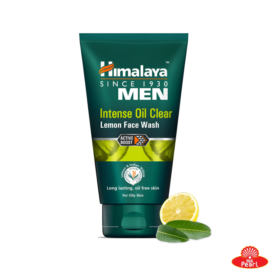 HIMALAYA MEN INTENSE OIL CLEAR LEMON FACE WASH 100ML