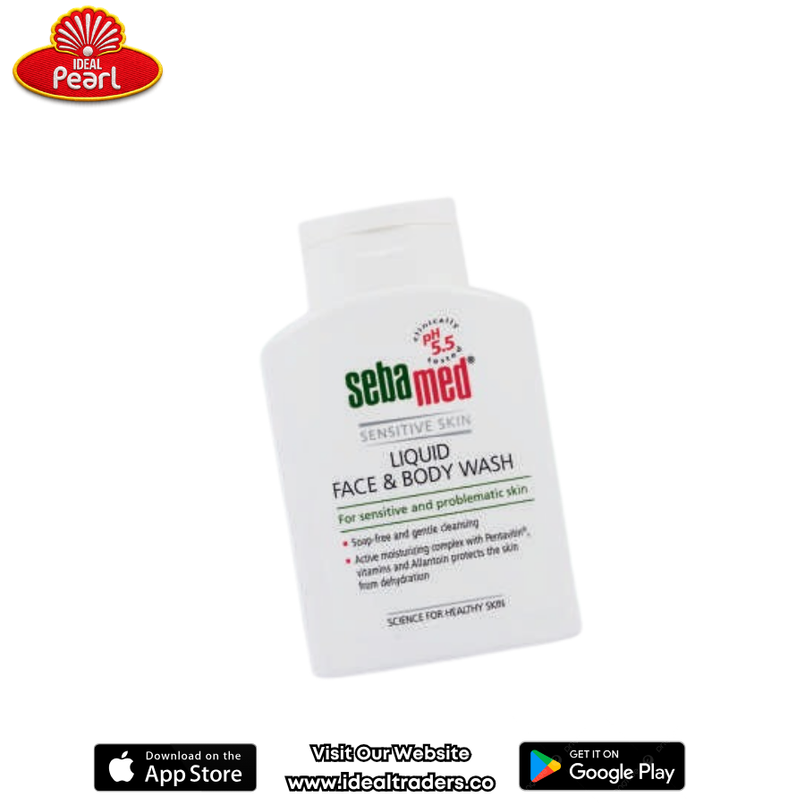 Seba Med Liquid Face and Body Wash 200ml