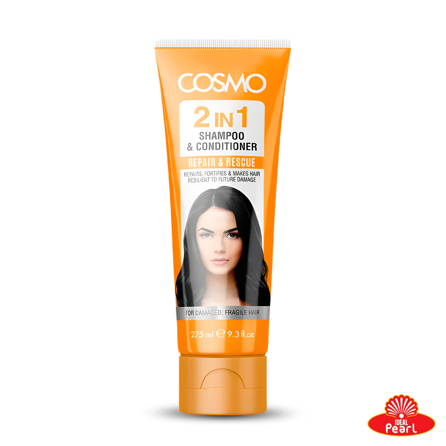 COSMO 2 IN 1 SHAMPOO & CONDITIONER REPAIR & RESCUE - 275ML