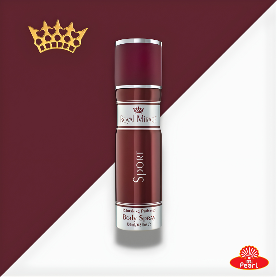 ROYAL MIRAGE SPORT REFRESHING PERFUMED BODY SPRAY - 200ML
