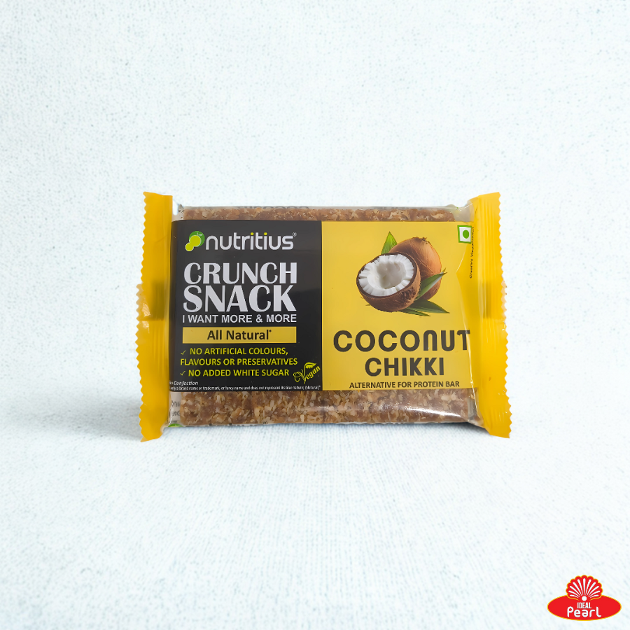 NUTRITIUS COCONUT CHIKKI 100G
