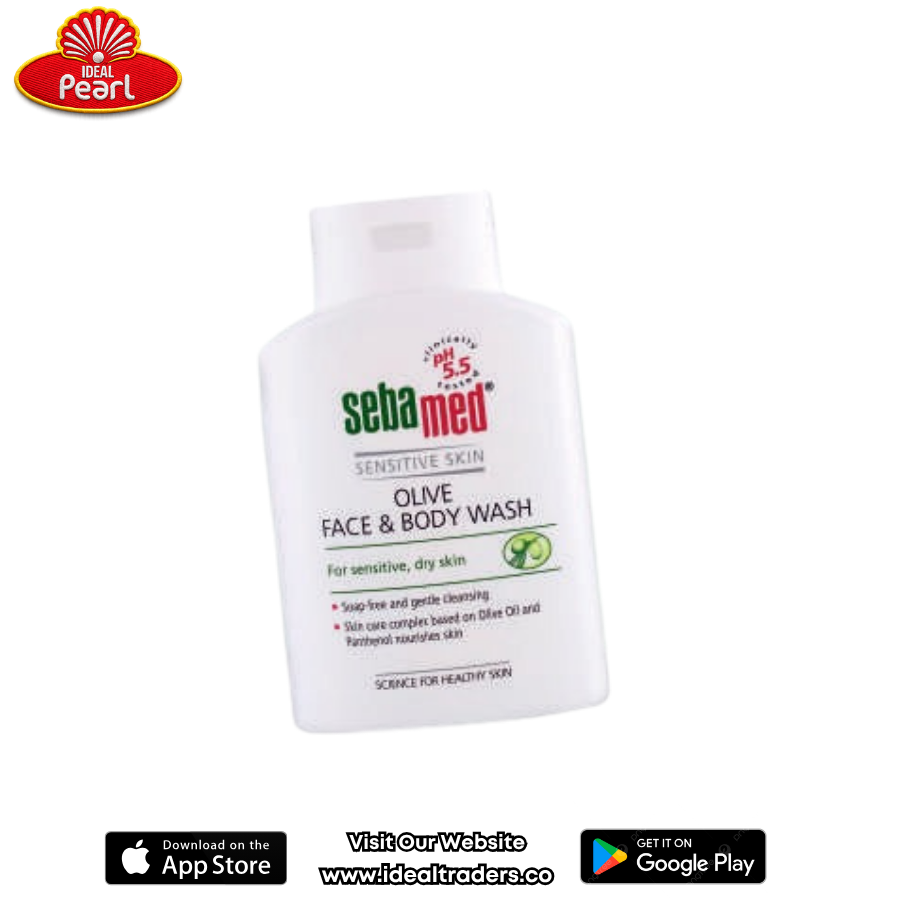 Seba Med Olive Face & Body Wash 200ml