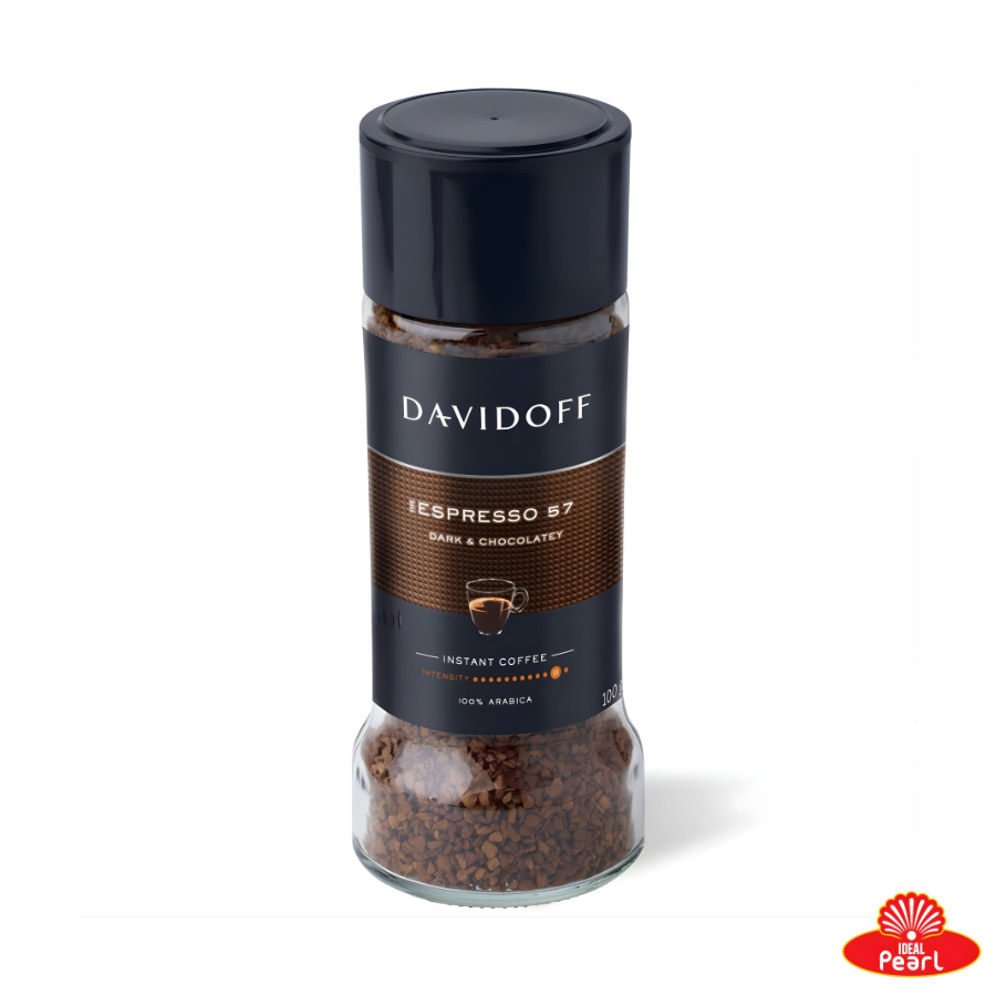 DAVIDOFF ESPRESSO 57 DARK & CHOCOLATEY INSTANT COFFEE - 100G