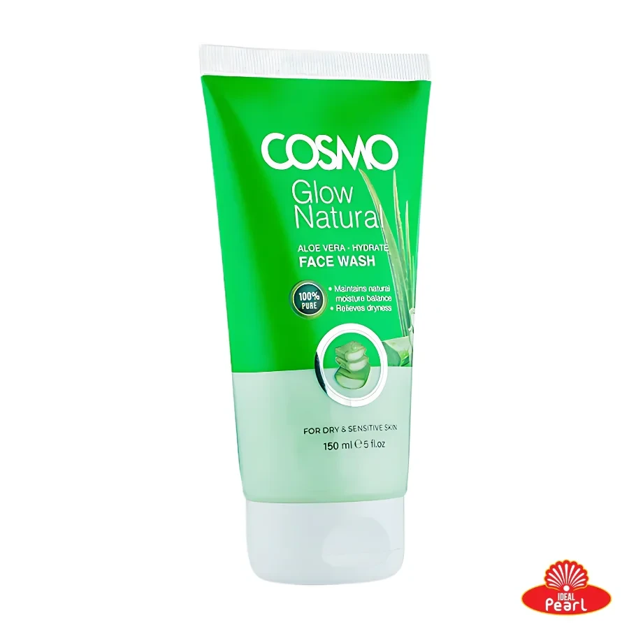 COSMO Glow Natural Aloe Vera Hydrate Face Wash 150ML (SET OF 3)