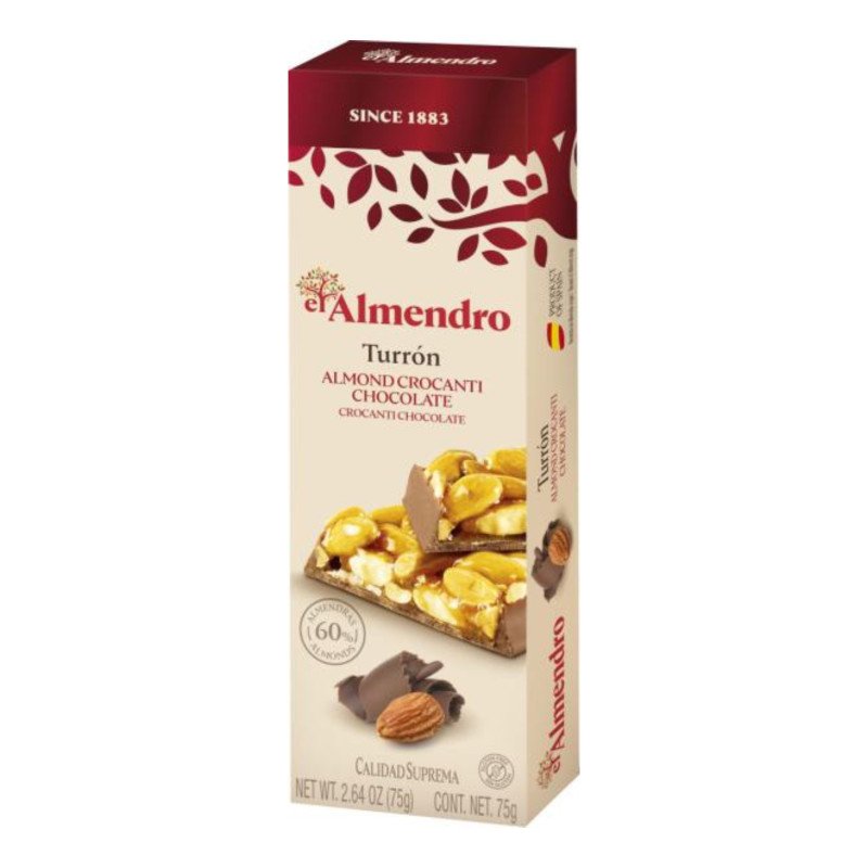 Almendro Crocanti Chocolate 75g