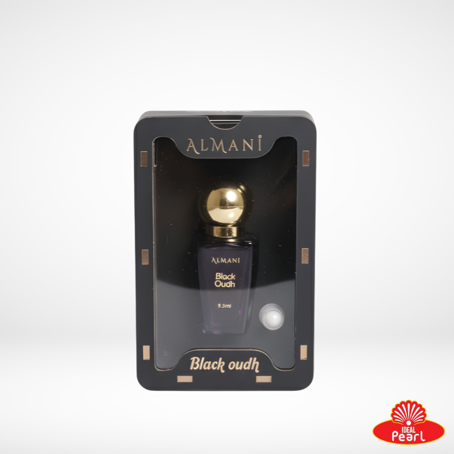 ALMANI BLACK OUDH PREMIUM GIFT ATTAR - 9.9ML