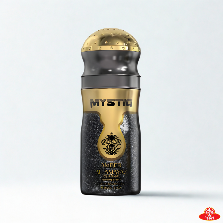 MYSTIQ AMBER AL AMAYAZ POUR FEMME BODY SPRAY 250ML
